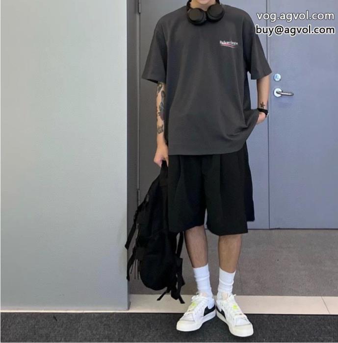 重宝する最新で完売確実balenciaga半袖Tシャツ偽物 通販 _0_2