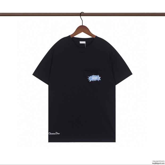 半袖Tシャツコピー 商品 ブランドDIORシンプルなデザインラグジュアリーな雰囲気_0_2