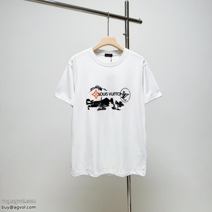 ルイ ヴィトン偽 ブランド 通販半袖Tシャツ即完売大人で素敵_0_3
