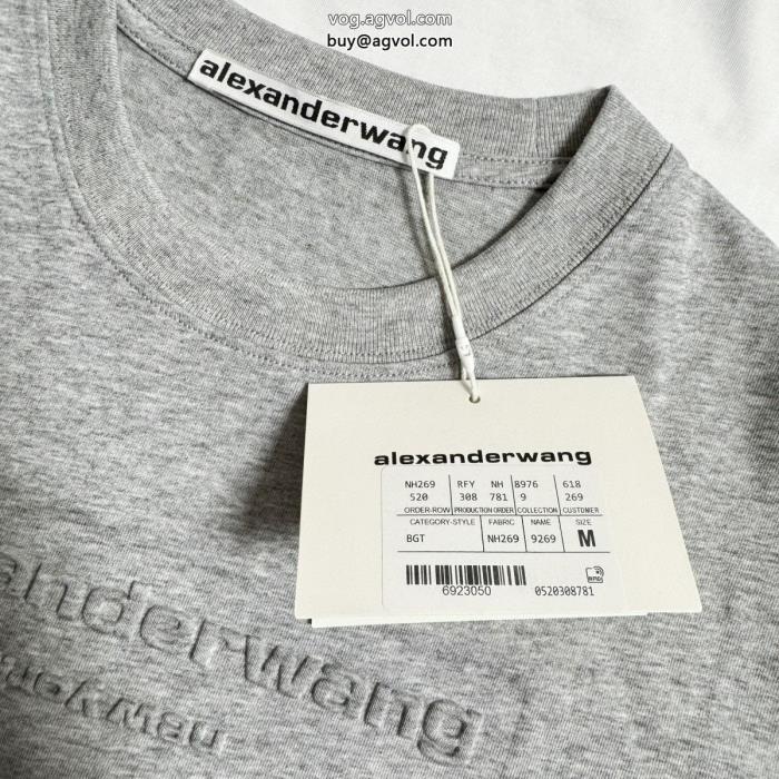 ALEXANDER WANG23SS洗練デザインカジュアルで気分爽快コピー 商品 販売半袖Tシャツ_0_2
