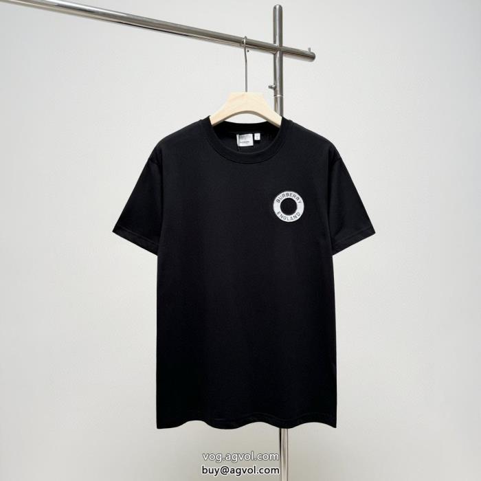 BURBERRYブランド 偽物最新とても可愛いぐっと鮮度がアップ半袖Tシャツ_0_0