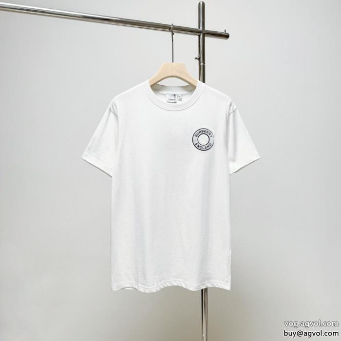 BURBERRYブランド 偽物最新とても可愛いぐっと鮮度がアップ半袖Tシャツ_0_1