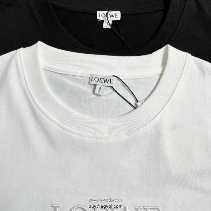 激安 通販 ブランドLOEWE半袖Tシャツ大人気ブランドカジュアル反転魅力_0_1