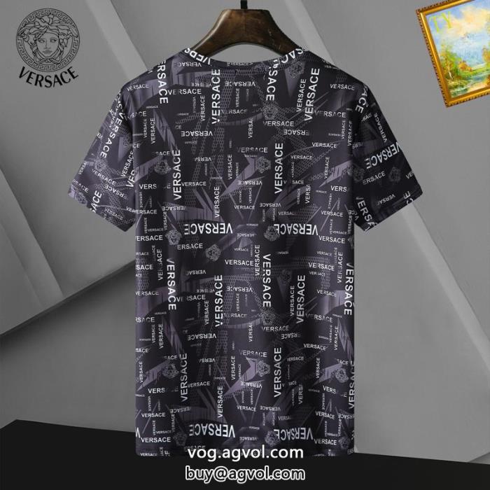 VERSACE半袖Tシャツスーパー コピー ブランドオトナの余裕お洒落上級者_0_0