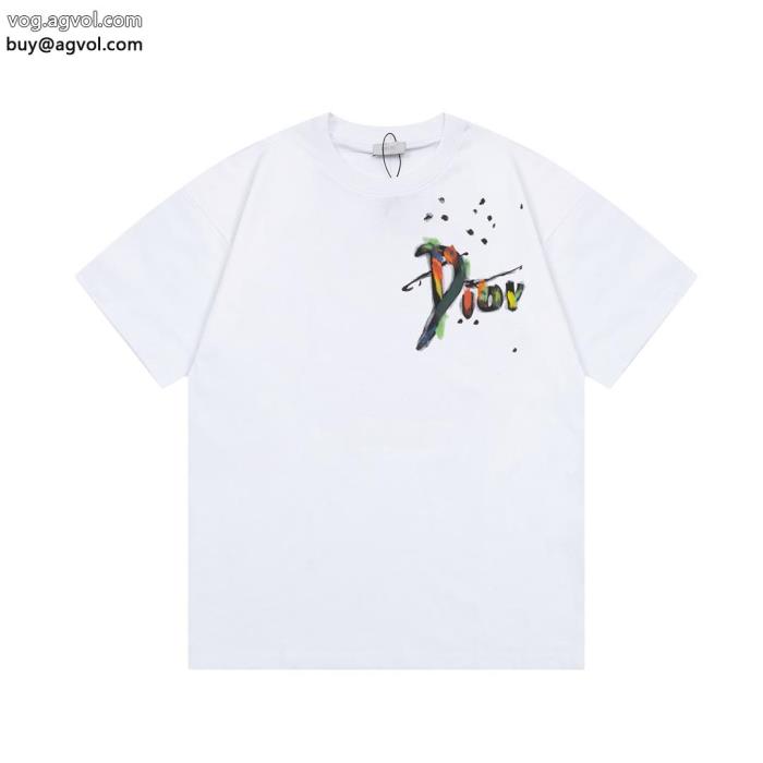 SS23完売必至新作夏の優秀アイテム半袖TシャツDIORブランド 偽物_0_1