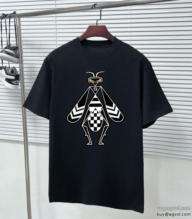 ブランド 品 激安 通販半袖Tシャツ今年風SS23残り僅フェンディ_0_0
