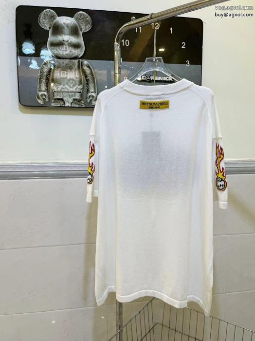 ルイ ヴィトン偽物 ブランド半袖Tシャツ新色入荷2024年トレンド感が強い_0_1