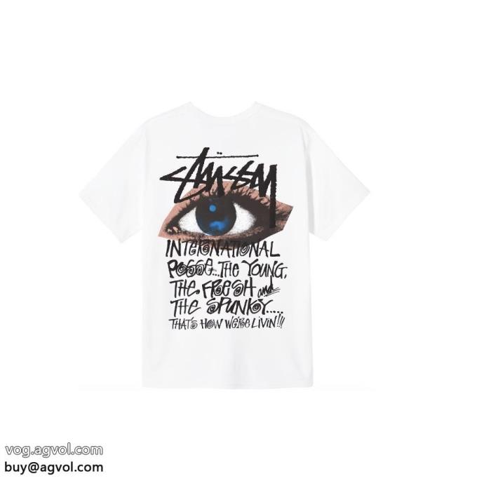 コピー ブランド 販売軽やかな印象速達発送半袖TシャツSTUSSY_0_3