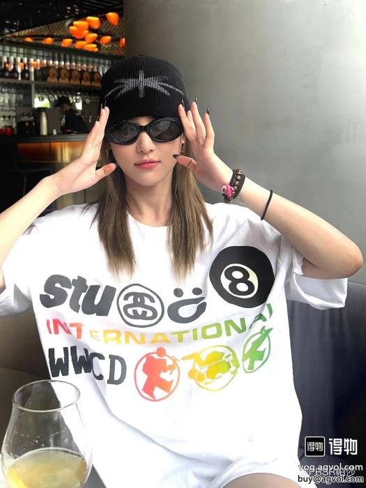 激安 ブランドSTUSSY季節感をプラス人気商品落ち着きある半袖Tシャツ_0_2