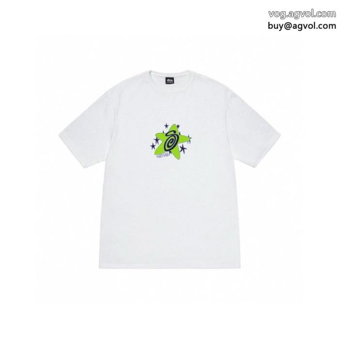 2024SSコレクションに新着セールお早めに半袖TシャツSTUSSY偽物 ブランド 激安_0_0
