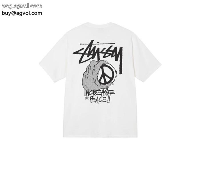 偽 ブランド 購入人気の高い海外直送半袖TシャツSTUSSY_0_2