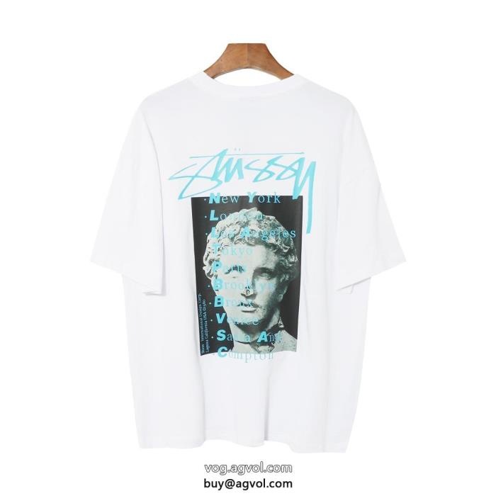ステューシーNEW!国内完売今シーズンも人気ブランド半袖Tシャツコピー 商品 販売_0_1