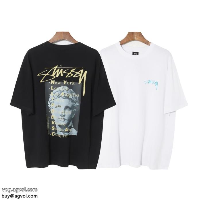 ステューシーNEW!国内完売今シーズンも人気ブランド半袖Tシャツコピー 商品 販売_0_2