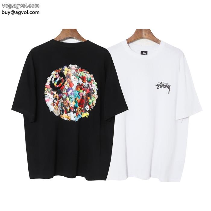 激安 ブランド 通販半袖Tシャツ雑誌にも人気掲載アイテム人気急上昇中ステューシー_0_2