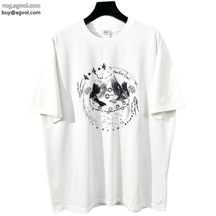 DIOR洗練された魅力が光る快適な着心地半袖Tシャツコピー 品 販売_0_1