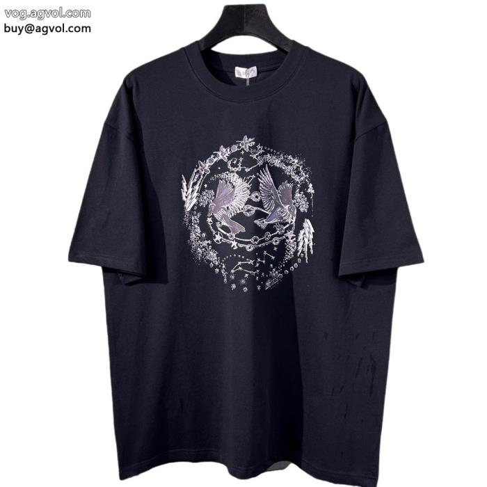 DIOR洗練された魅力が光る快適な着心地半袖Tシャツコピー 品 販売_0_2
