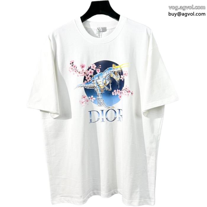 在庫セール軽やかな印象DIORブランド コピー 激安半袖Tシャツ_0_0