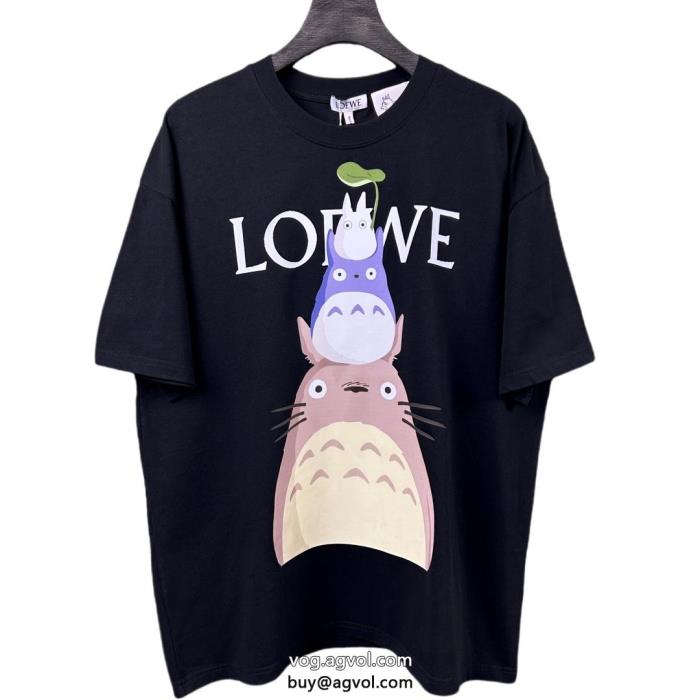 大幅に値下げ正規品2024ロエベ半袖Tシャツ偽物 ブランド_0_0
