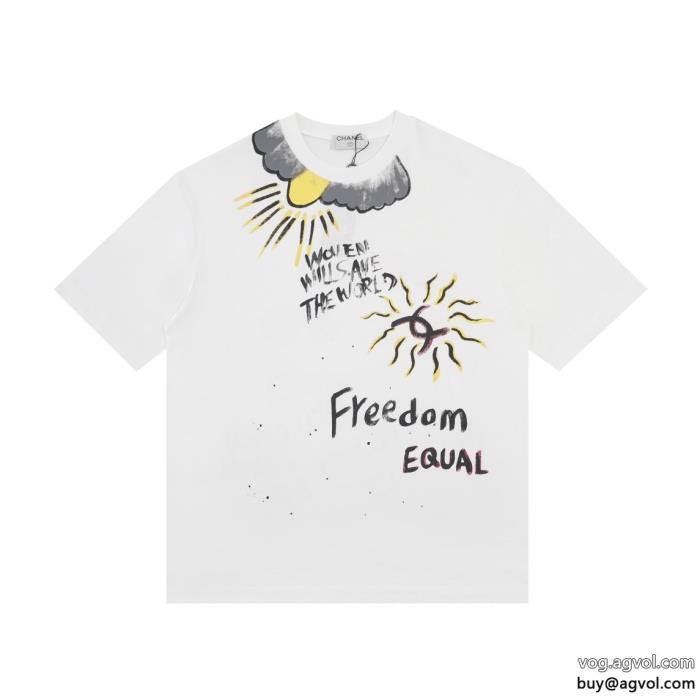 半袖TシャツCH激安 ブランド個性的なデザイン売切続出　_0_0