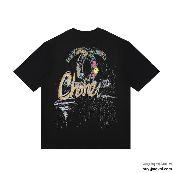 CH最新とても可愛い旬デザインコピー 品 ブランド半袖Tシャツ_0_0