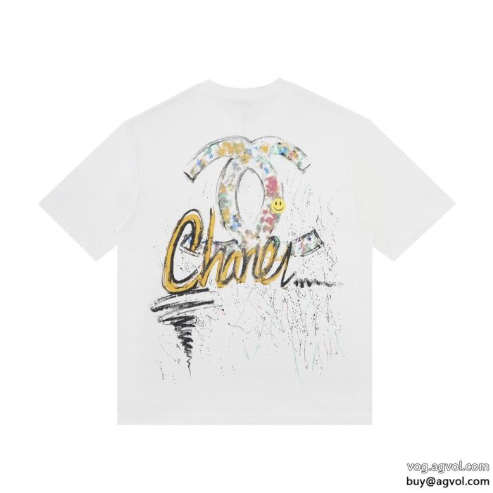 CH最新とても可愛い旬デザインコピー 品 ブランド半袖Tシャツ_0_1