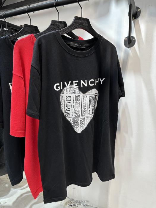 GIVENCHYブランド 通販全体的に調和のある王道コンビ半袖Tシャツ_0_1