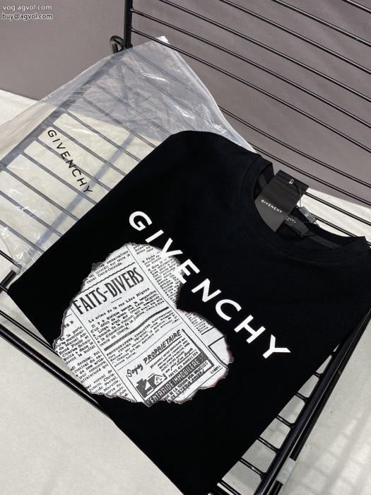 GIVENCHYブランド 通販全体的に調和のある王道コンビ半袖Tシャツ_0_2
