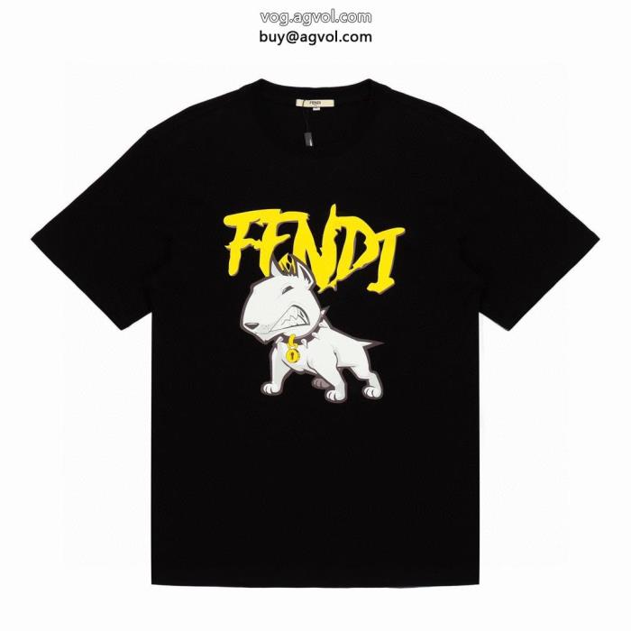 半袖Tシャツコピー ブランド 販売FENDI目を惹く洗練された印象_0_0