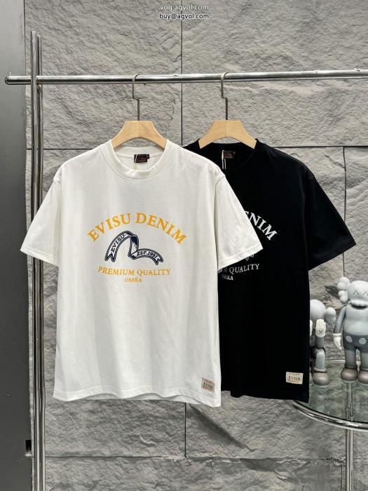 スーパー コピー 通販エヴィス半袖Tシャツ23SS新作 カジュアルコーデに上品さ漂う_0_0