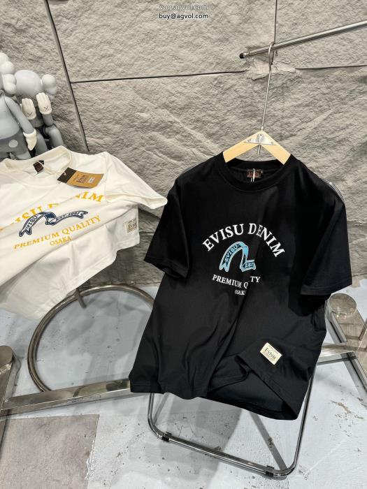 スーパー コピー 通販エヴィス半袖Tシャツ23SS新作 カジュアルコーデに上品さ漂う_0_1