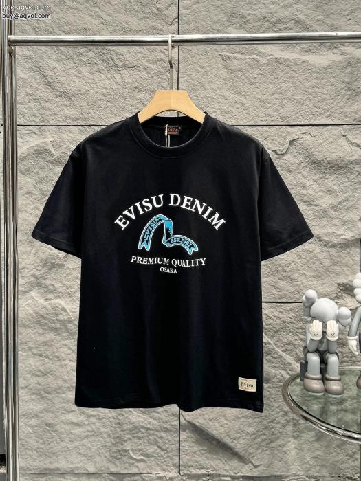 スーパー コピー 通販エヴィス半袖Tシャツ23SS新作 カジュアルコーデに上品さ漂う_0_3
