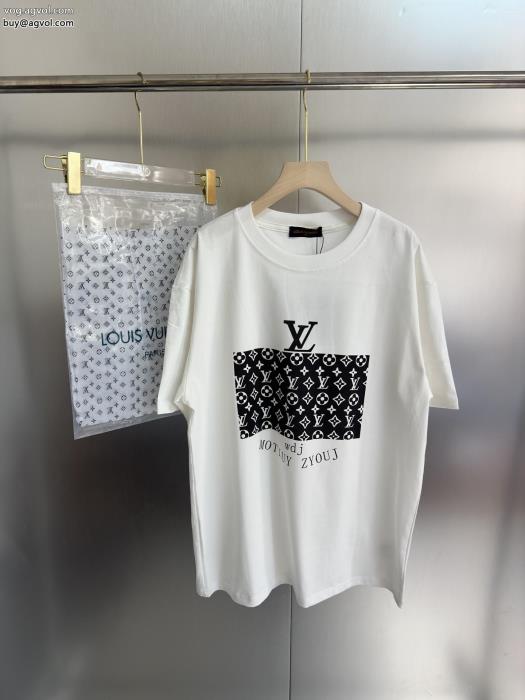 偽物 ブランド 販売LOUIS VUITTON人気確定 大人着用可半袖Tシャツ_0_2