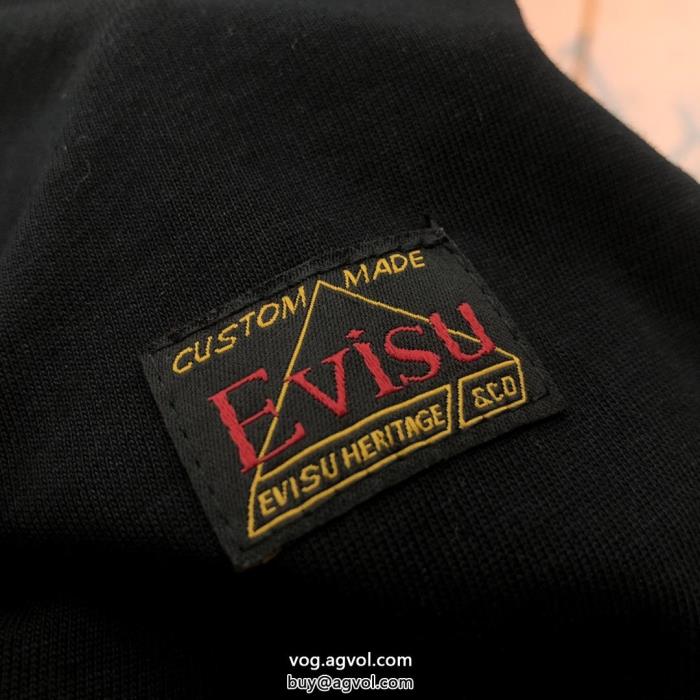 EVISU印象に残るデザインキュートな印象半袖Tシャツスーパー コピー 安心 _0_1