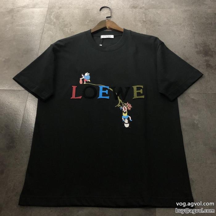 王道コンビ大幅に値下げ偽 ブランド 通販ロエベ半袖Tシャツ_0_0