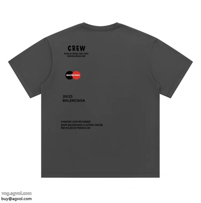今シーズン人気のアイテム大人気商品ブランド コピー  balenciaga半袖Tシャツ_0_1