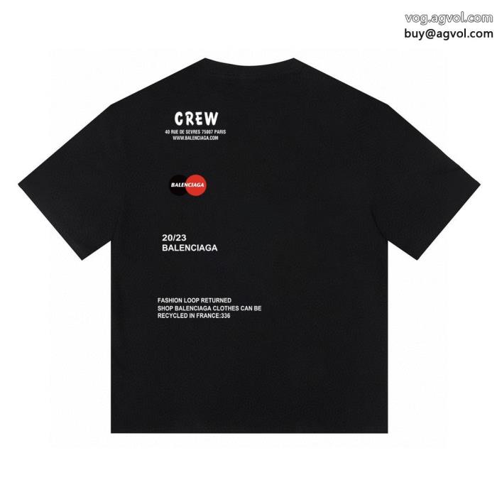 今シーズン人気のアイテム大人気商品ブランド コピー  balenciaga半袖Tシャツ_0_2