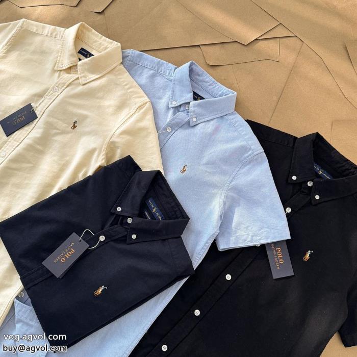 ブランド コピーPolo Ralph Lauren元気な印象に目を引く2024トップス半袖シャツ_0_2