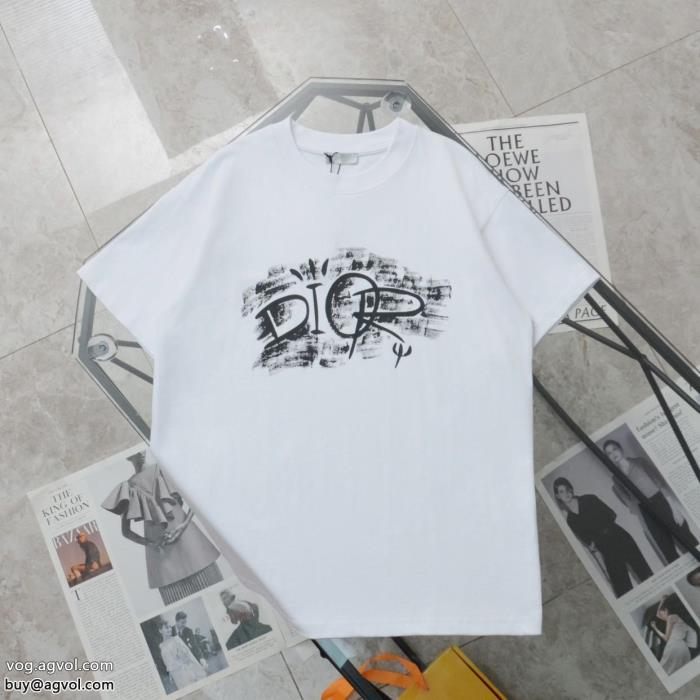 DIOR人気沸騰中！おしゃれ新品人気ブランド半袖Tシャツコピー 商品 通販_0_1