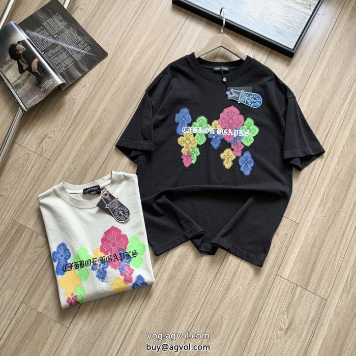全体的に調和のある季節感をプラス人気商品半袖Tシャツ偽 ブランド 購入クロムハーツ_0_0