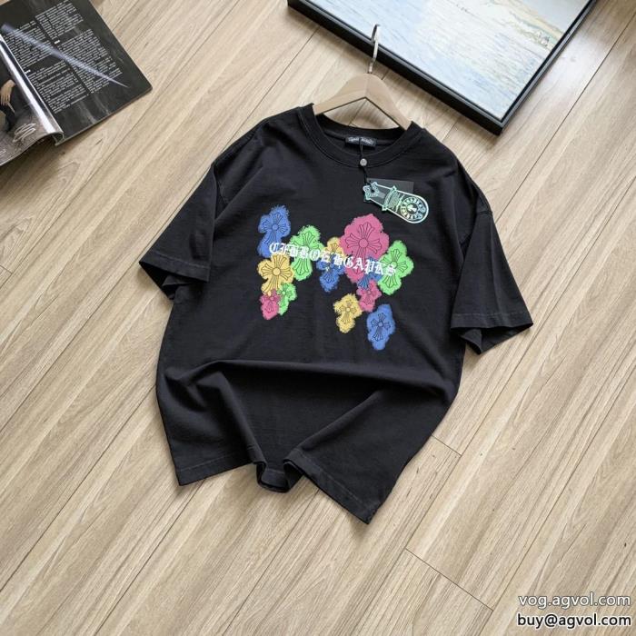 全体的に調和のある季節感をプラス人気商品半袖Tシャツ偽 ブランド 購入クロムハーツ_0_1