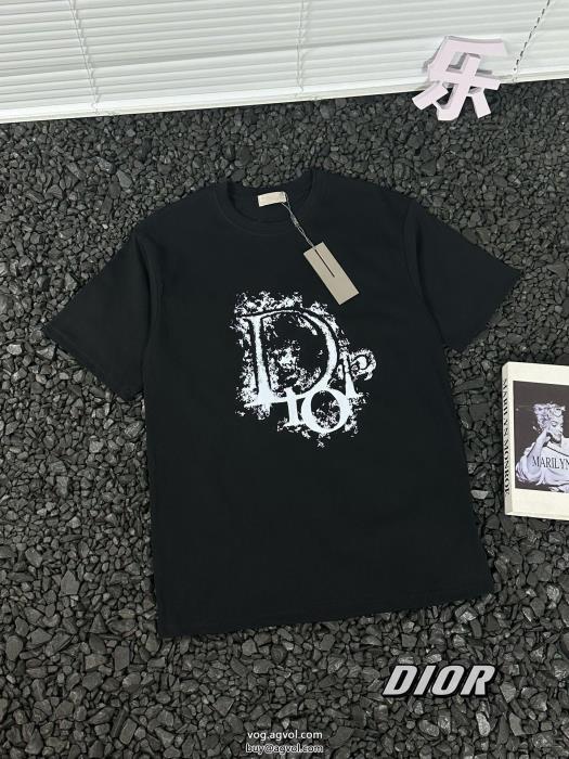 ディオールクール印象限定版プリント半袖Tシャツ偽物 通販 _0_0
