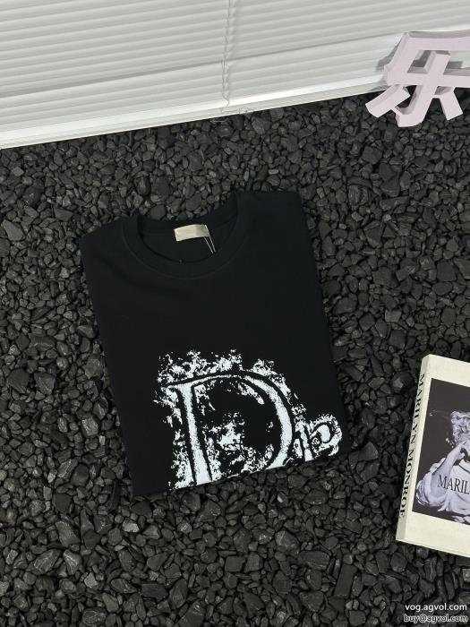ディオールクール印象限定版プリント半袖Tシャツ偽物 通販 _0_3