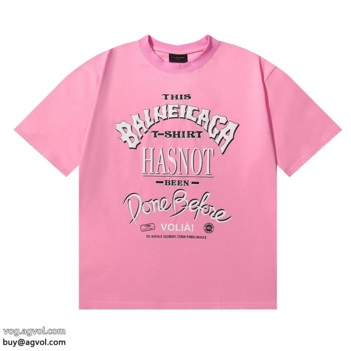 人気急上昇中2024年夏 オススメ新作balenciaga半袖Tシャツコピー 品 販売_0_1