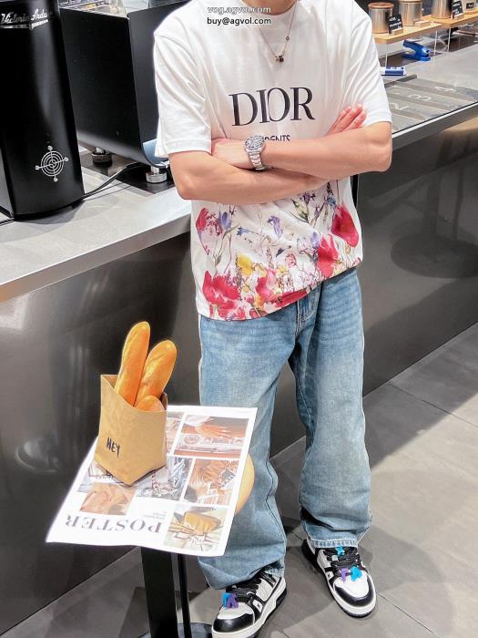 DIOR上品シックなお品激安大低価ブランド コピー半袖Tシャツ_0_0