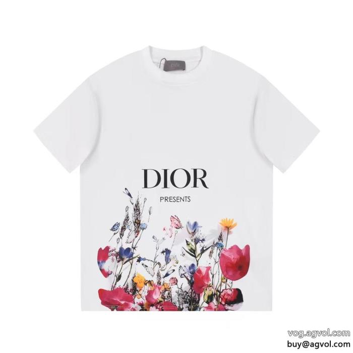 DIOR上品シックなお品激安大低価ブランド コピー半袖Tシャツ_0_1