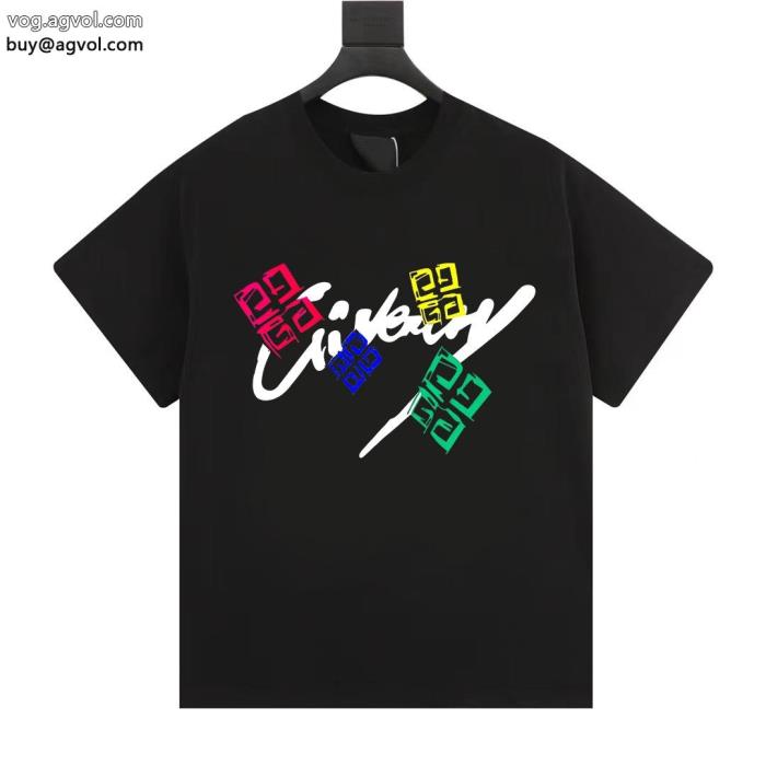 GIVENCHYブランド 偽物 激安ファッションに新しい色完売目前半袖Tシャツ_0_0