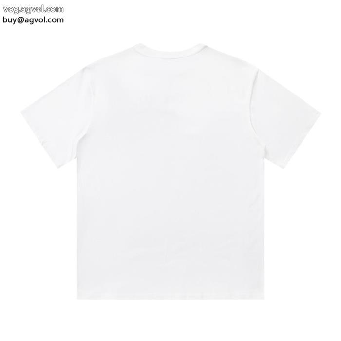 ブランド コピー 安心爽やかな色合い夏の涼しい人気新作バーバリー半袖Tシャツ_0_2
