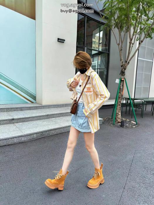 偽 ブランド 通販大人っぽいデザイン海外限定LOEWE長袖シャツ_0_3