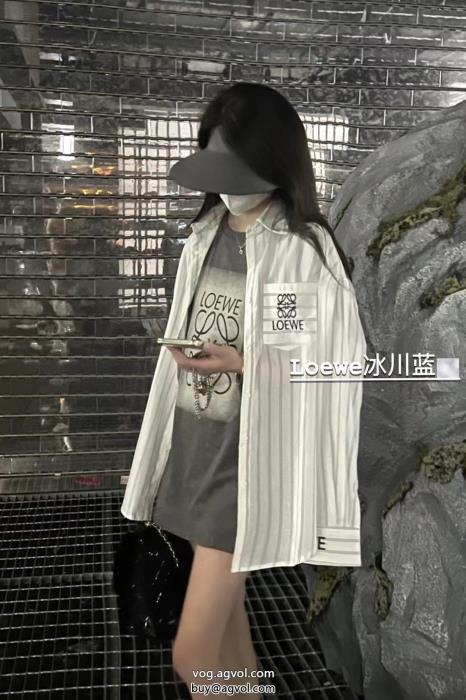 偽 ブランド 通販大人っぽいデザイン海外限定LOEWE長袖シャツ_0_6