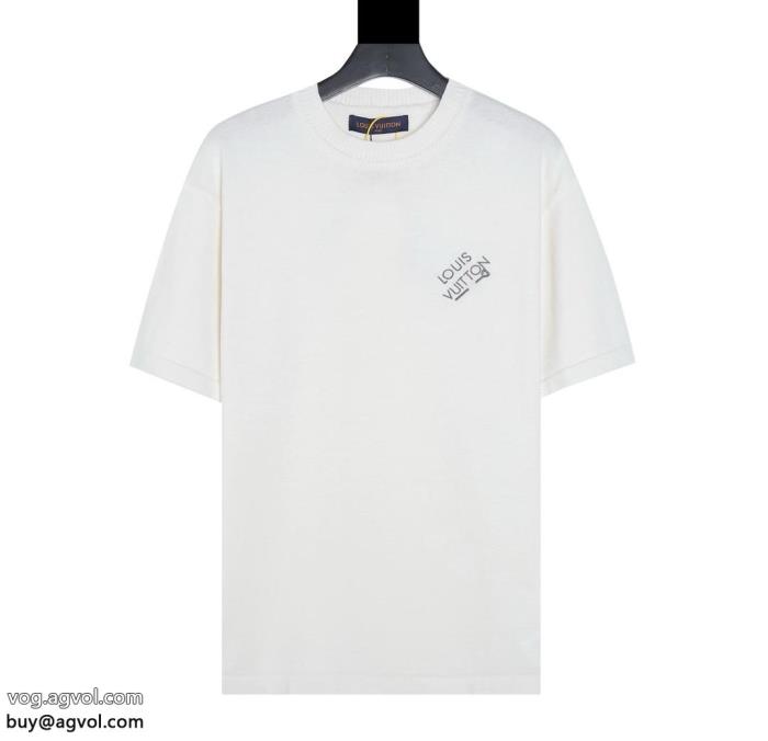 コピー 商品 ブランドLOUIS VUITTON半袖Tシャツ爽快感が絶妙にマッチ爽やかさ_0_0